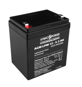 Аккумулятор AGM Logic Power LPM 12 - 3.3 AH