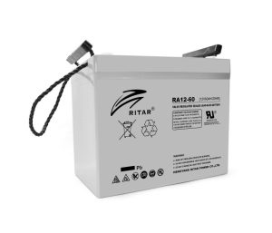 Аккумуляторная батарея AGM 12V 60Ah Ritar RA12-60, Gray Case