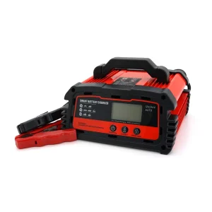 Автоматическое ЗУ для аккумулятора DEMUDA 12V / 24V (WET,AGM,GEL), AC110 / 220V, DC14,8В / 29,6В, Ток заряда 12V / 20A, 24V / 10A, LCD, крокодилы