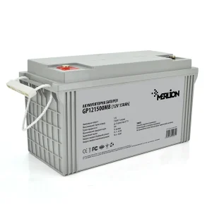 Аккумуляторная батарея MERLION AGM GP121500M8 12 V 150 Ah (483 х 170 х 241), 41 kg White Q1 / 24