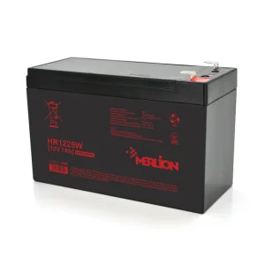 Аккумуляторная батарея MERLION HR1225W, 12V 7Ah ( 151 х 65 х 94 (100) ), 2 kg Q10 / 420